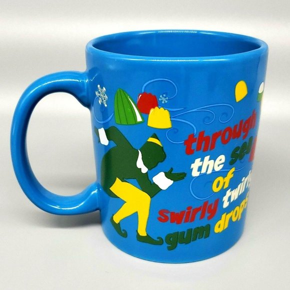 Elf Coffee Mug. "I passed through the seven levels of the candy cane forest" - Picture 11 of 12